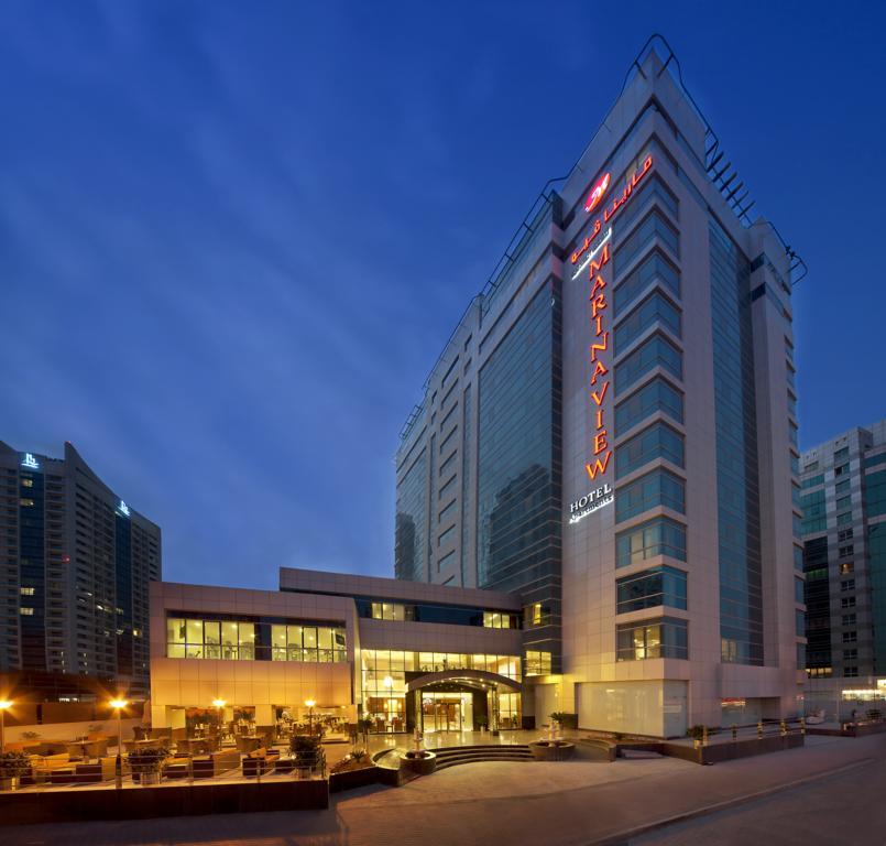 Marina View Deluxe Hotel Apartment Dubai Exterior photo